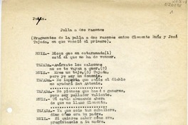 [Poetas y payadores]  [manuscrito] Oreste Plath.