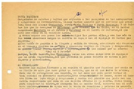 [Folklore chileno]  [manuscrito] Oreste Plath.