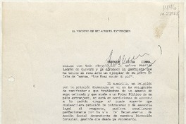 [Carta] 1991 septiembre, Santiago, Chile [a] Matilde Ladrón de Guevara  [manuscrito] Enrique Silva Cimma.