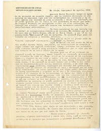 [Carta] 1951 agosto 6, Iquique [a] Mario Ferrero  [manuscrito] Andrés Sabella.