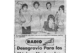 Desagravio Para los Músicos Nacionales Radio.