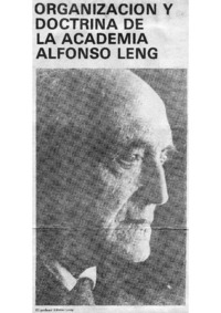 Organización y doctrina de la Academia Alfonso Leng
