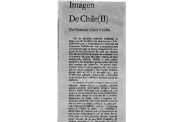 Imagen de Chile (II)