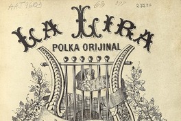 La lira polka original [para piano] [música] : por Hipólito Espejo.