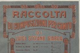 Il re di tule [para canto con acompañamiento de piano] [música] : Luigi Stefano Giarda.