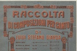 Passa la nave mia [para canto con acompañamiento de piano] [música] : Luigi Stefano Giarda.