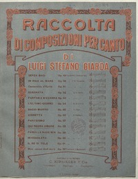 Qui regna amore [para canto con acompañamiento de piano] [música] : Luigi Stefano Giarda.