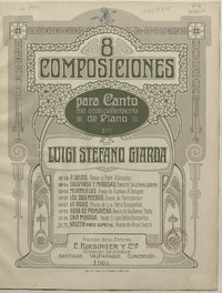 Valzer para soprano [para canto con acompañamiento de piano] [música] : poesía de Annie Vivanti ; Luigi Stefano Giarda.