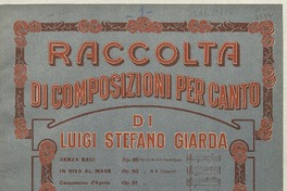 Vigneta [para canto con acompañamiento de piano] [música] : versi ; di G. Carducci ; Luigi Stefano Giarda.
