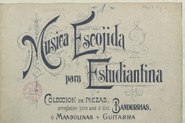 Los Cocineros polka de la zarzuela ; arreglada para una o dos bandurrias o mandolinas y guitarras [música] : P. Sudessi ; arreglo de Antonio Alba.
