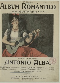 Andante sentimental para guitarra [música] : Antonio Alba.