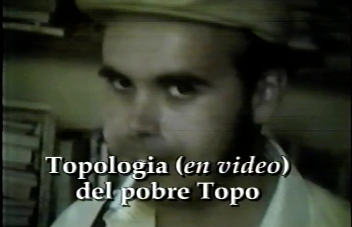 Topología (en video) del pobre topo vida y obra del poeta Rodrigo Lira
