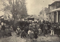 Misa al aire libre, Llay-Llay, 1906.