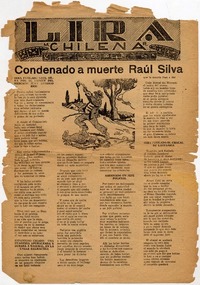 Condenado a muerte Raúl Silva.