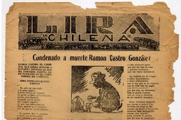 Condenado a muerte Ramón Castro González.