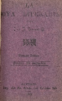 La joya literaria : tomo primero por Juan R. González O.