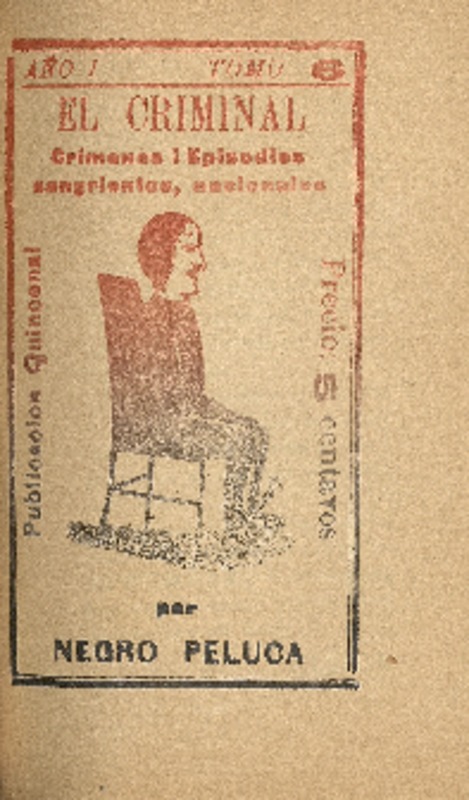 Gran asesinato de la madre i la hija : en la calle Chacabuco no. 88 : (narración hecha el año 1889) por Negro Peluca.