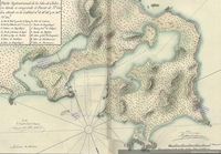 Parte septentrional de la Isla de Chiloé, en la que se comprende el puerto de San Carlos, hacia 1770.