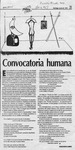 Convocatoria humana  [artículo] Gregorio Cádiz.