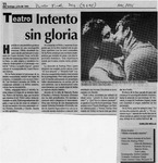 Intento sin gloria  [artículo] Carlos Mella.