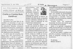 Carta a Carlos Ruiz Zaldívar  [artículo] Nelson Avila C.