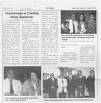 Homenaje a Carlos Ruiz Zaldívar  [artículo].
