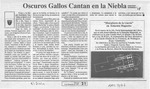 Oscuros gallos cantas en la niebla  [artículo] Edmundo Herrera.