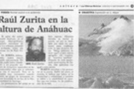 Raúl Zurita en la altura de Anáhuac  [artículo].