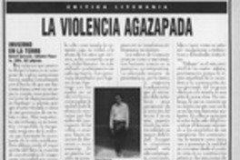 La violencia agazapada  [artículo] José Promis.