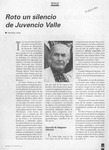 Roto un silencio de Juvencio Valle  [artículo] Virginia Vidal.