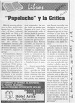 "Papelucho" y la crítica  [artículo].
