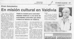 En misión cultural en Valdivia  [artículo].