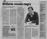 Brillante novela negra  [artículo] Andrés Gómez.