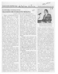 Tránsito Bustamante Molina  [artículo] Carlos René Ibacache.