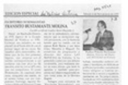Tránsito Bustamante Molina  [artículo] Carlos René Ibacache.