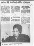 Escritora Ruth González a Feria libro de La Serena  [artículo].