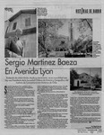Sergio Martínez Baeza en Avenida Lyon  [artículo] Miguel Laborde.
