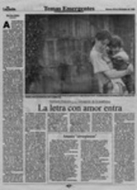 La letra con amor entra  [artículo] Mario Parra Cárdenas.