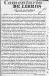 Carta de un idealista  [artículo] Carlos León Pezoa.