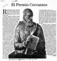 El Premio Cervantes  [artículo] José Antonio Crespo Ganuza.