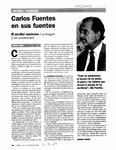 Carlos Fuentes en sus fuentes  [artículo] Carlos Winck.