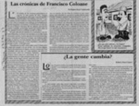 Las crónicas de Francisco Coloane  [artículo] Wellington Rojas Valdebenito.