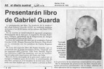 Presentarán libro de Gabriel Guarda  [artículo].
