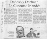 Donoso y Dorfman en concurso irlandés  [artículo].