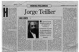 Jorge Teillier  [artículo] Raúl Zurita.