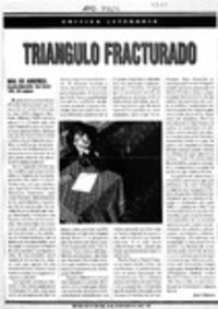 Triángulo fracturado  [artículo] José Promis.