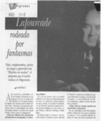 Lafourcade rodeado por fantasmas  [artículo] Leopoldo Pulgar I.