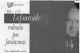 Lafourcade rodeado por fantasmas  [artículo] Leopoldo Pulgar I.