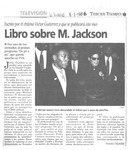 Libro sobre M. Jackson  [artículo] Francisco Villagrán.