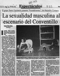 La sexualidad masculina al escenario del Conventillo  [artículo] Carmen Gloria Muñoz.